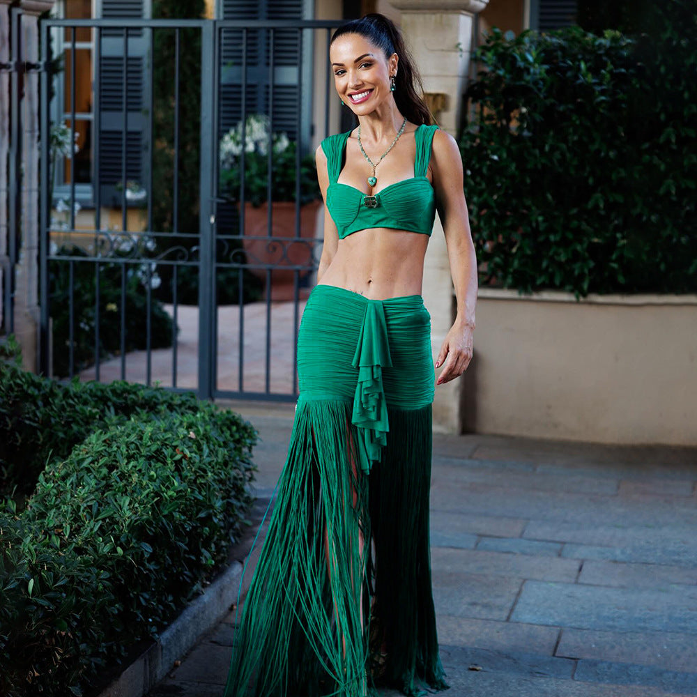 High Waist Sexy Fashion Casual Two-piece Suits