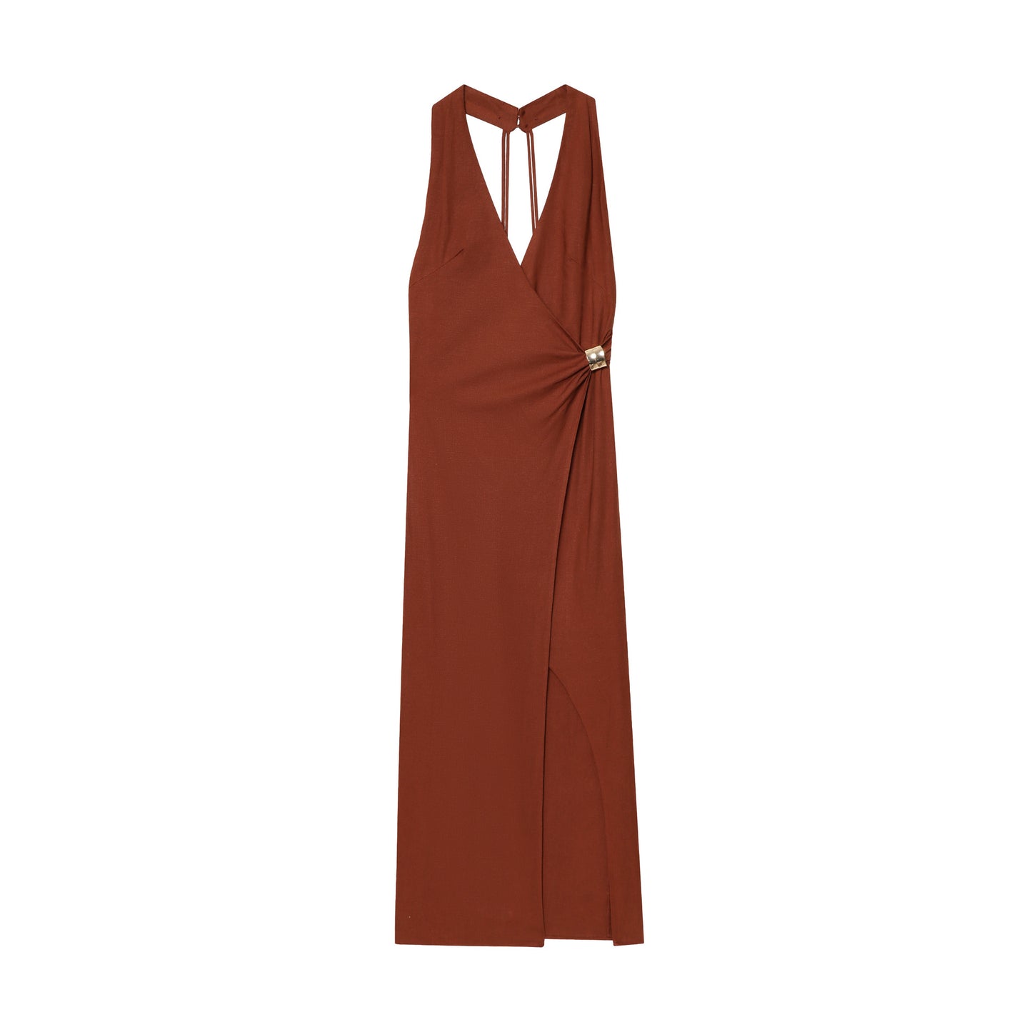 Summer Fashion Sexy Temperament Gold Inlaid Dresses