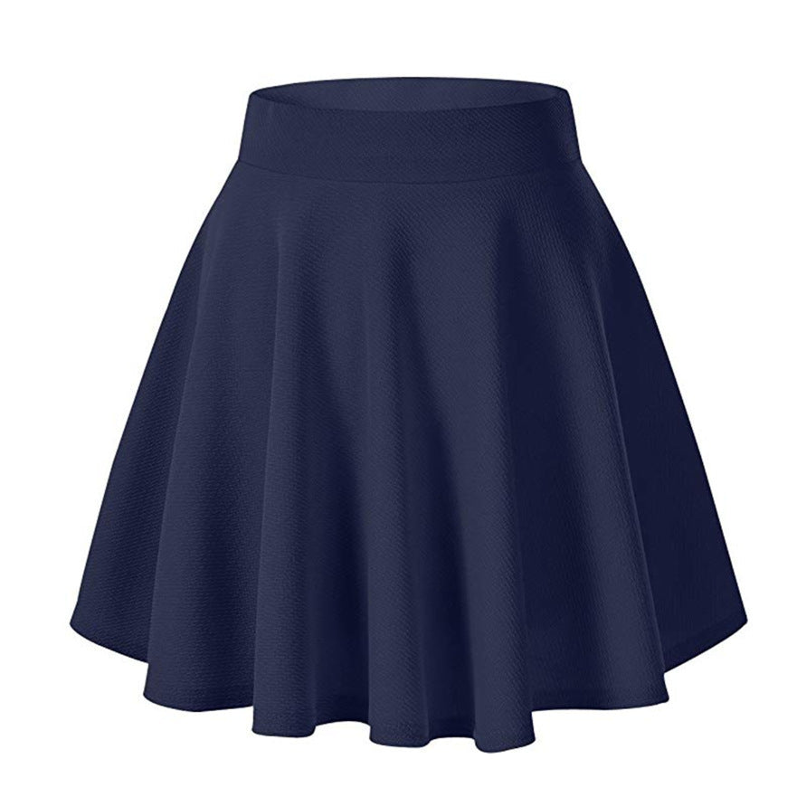 Women's Basic Versatile Stretch Flared Leisure Mini Skirts