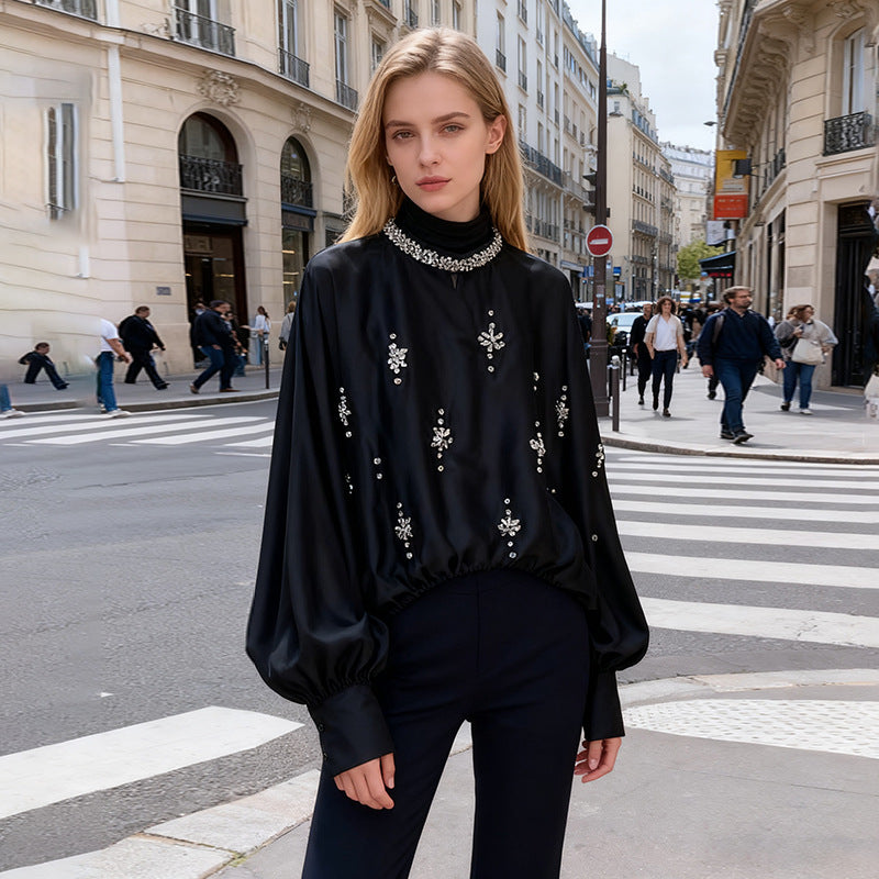 Women's Personality Loose Shirt Autumn Niche Design Blouses