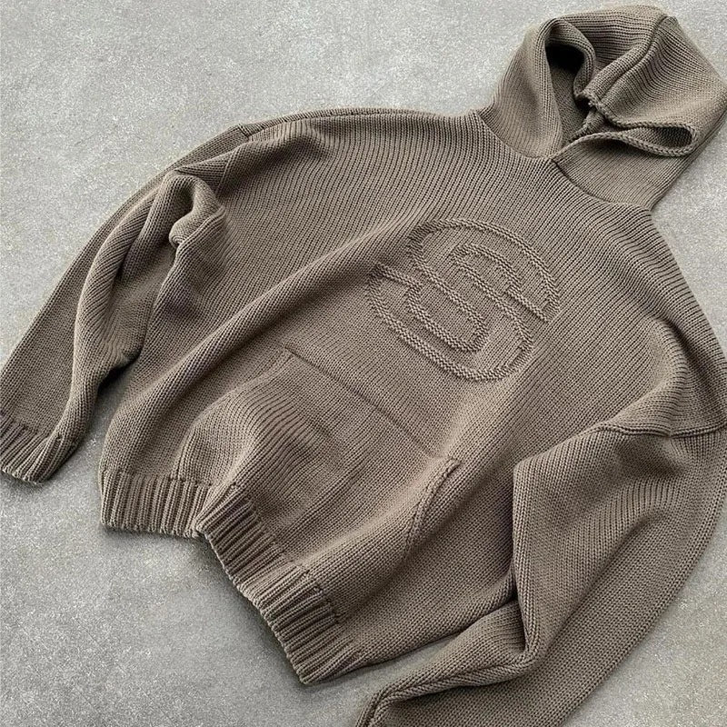 Women's & Men's & American Retro Fashion Pullover Pockets Sweaters