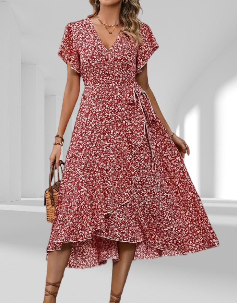 Women's Summer Belt Wrap Sexy Bohemian Expansion For Dress