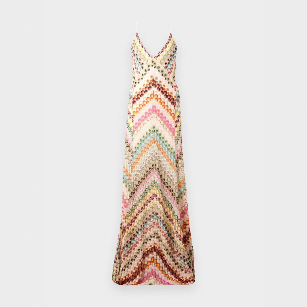 Dress Stitching Formal Sexy Strap Hand-woven Dresses