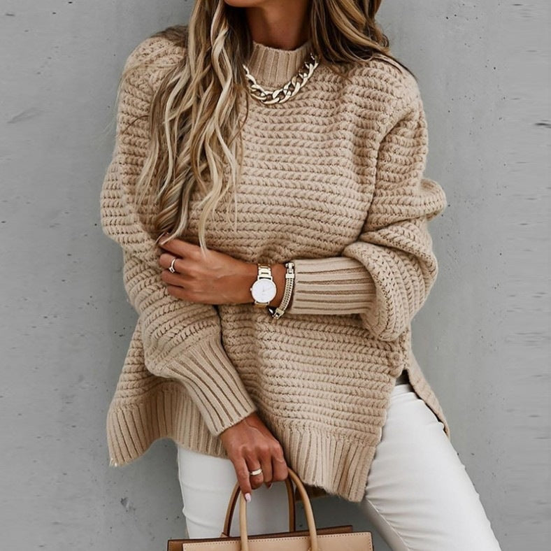 Women's Loose Lazy Style Long Sleeve Pullover Women's Sweater