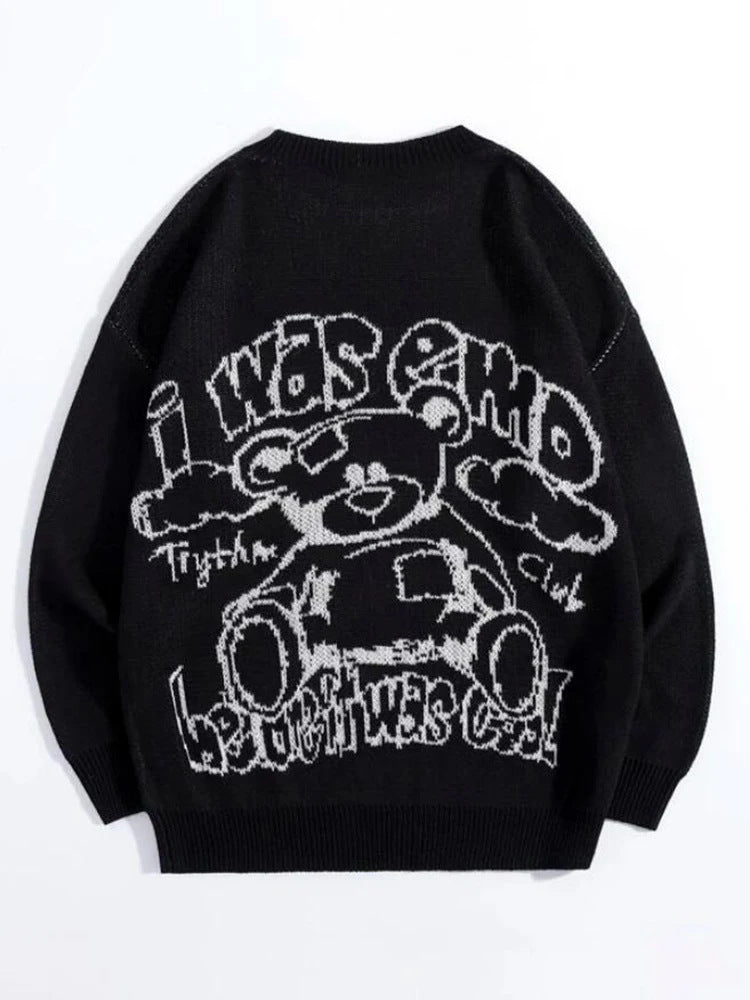 Women's & Men's & Street Gothic Autumn Pullover Knitwear