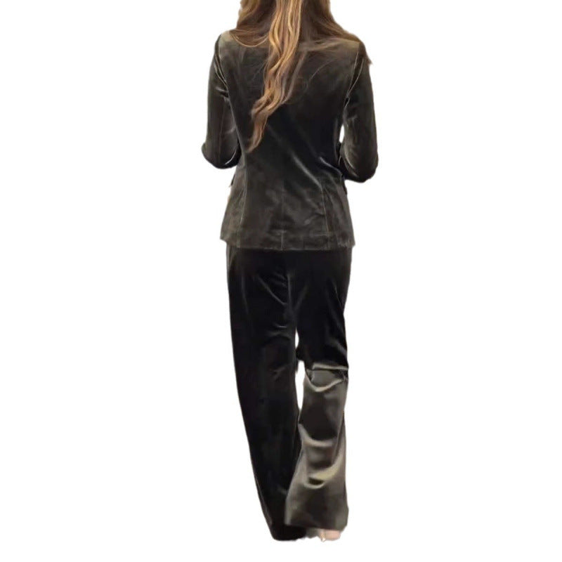 Women's Xi Fashion Double Breasted Day Leisure Suits