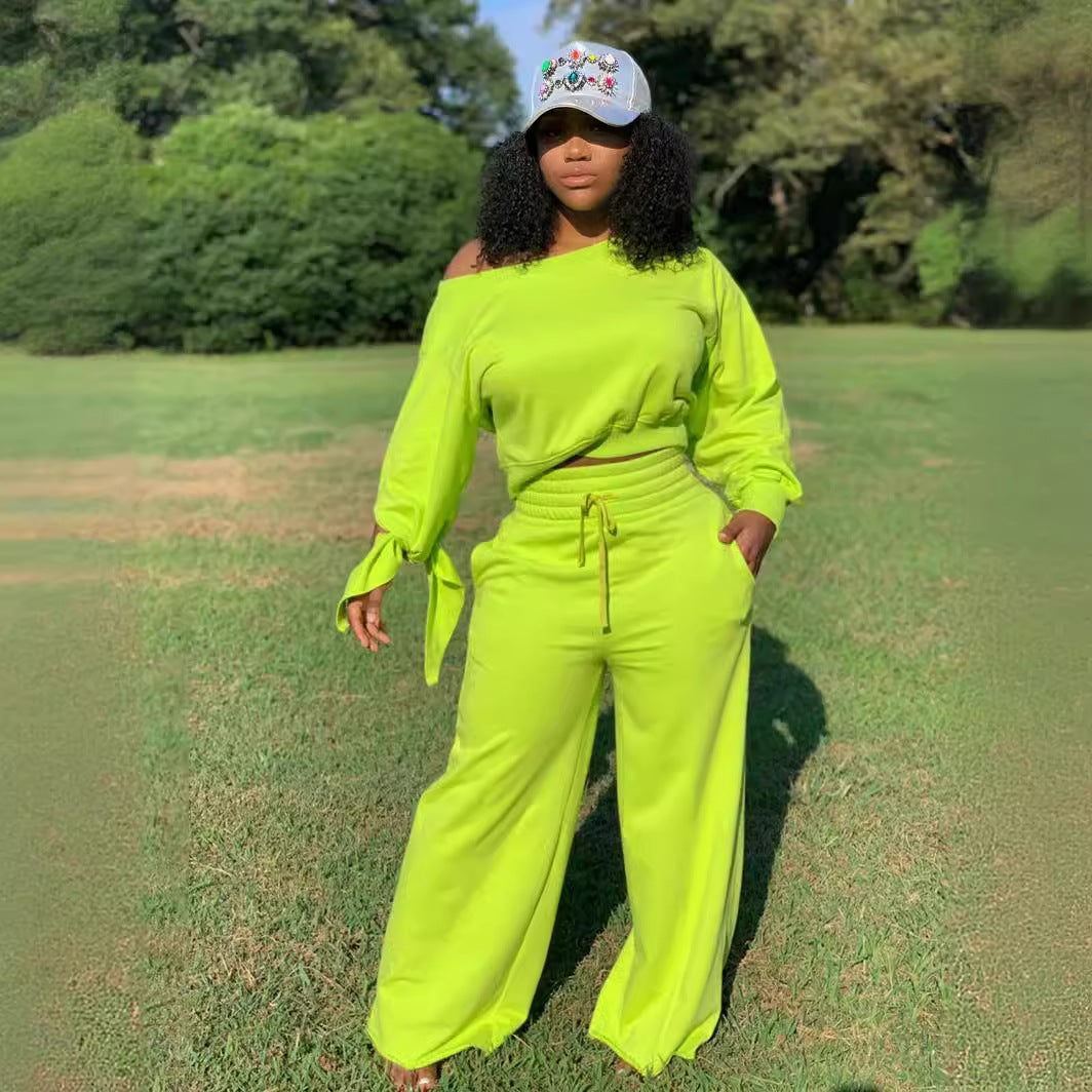 Sexy Casual Fashion Solid Color Round Suits