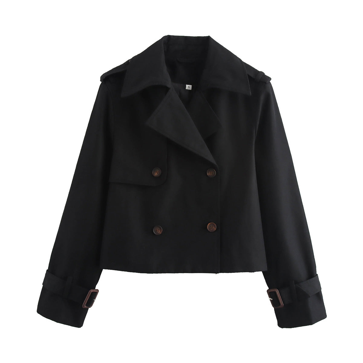 Autumn Four-color Double Row Ornament Loose Coats