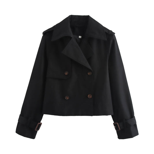 Autumn Four-color Double Row Ornament Loose Coats