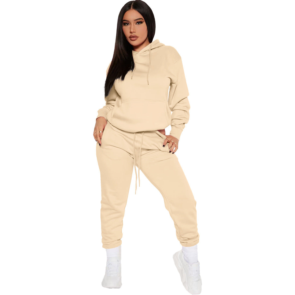 Charming Comfortable Women's Sports Hooded Pullover Sweaters