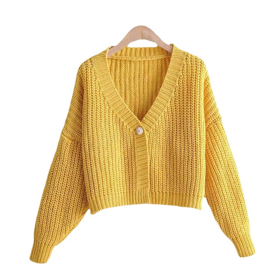 Sweet Cute Preppy Style Loose Outer Wear Long Cardigans