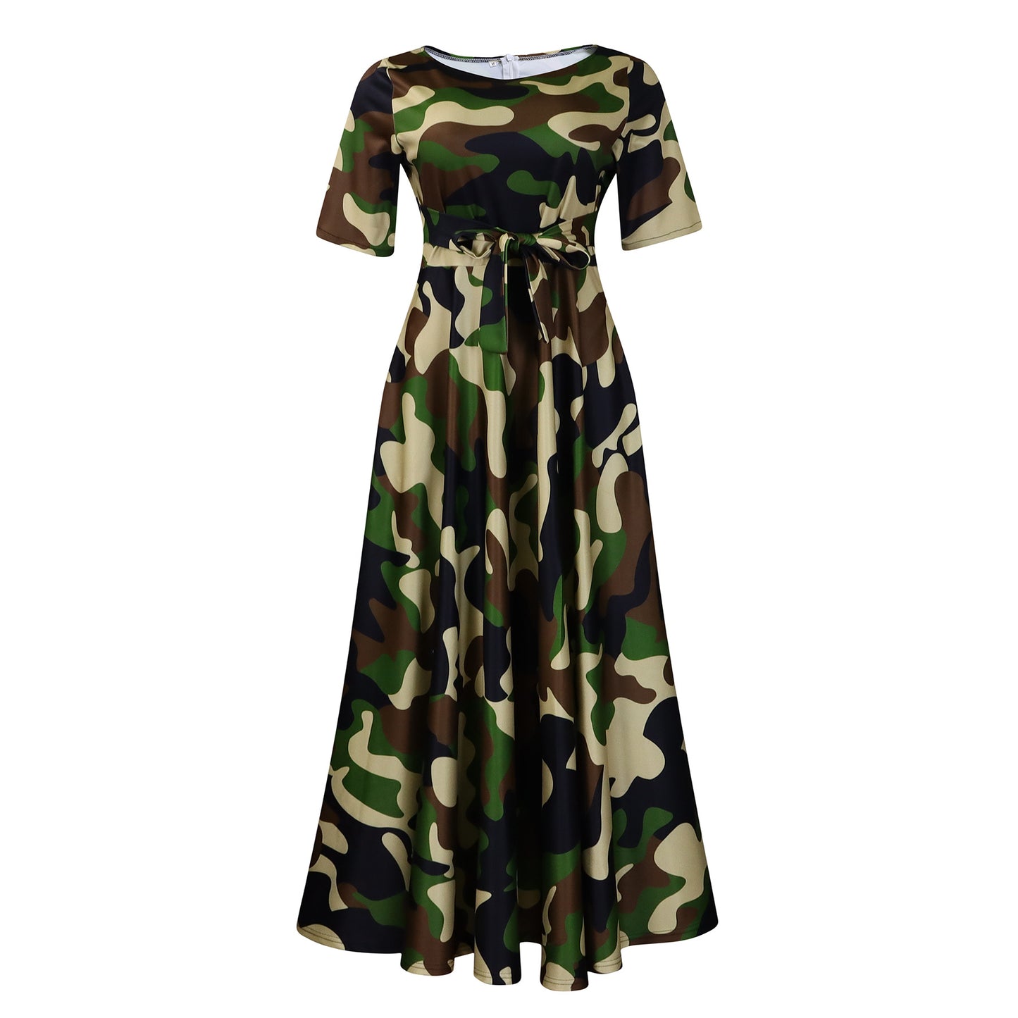 Women's Fashion Elegant Tied African Sleeve Large Dresses