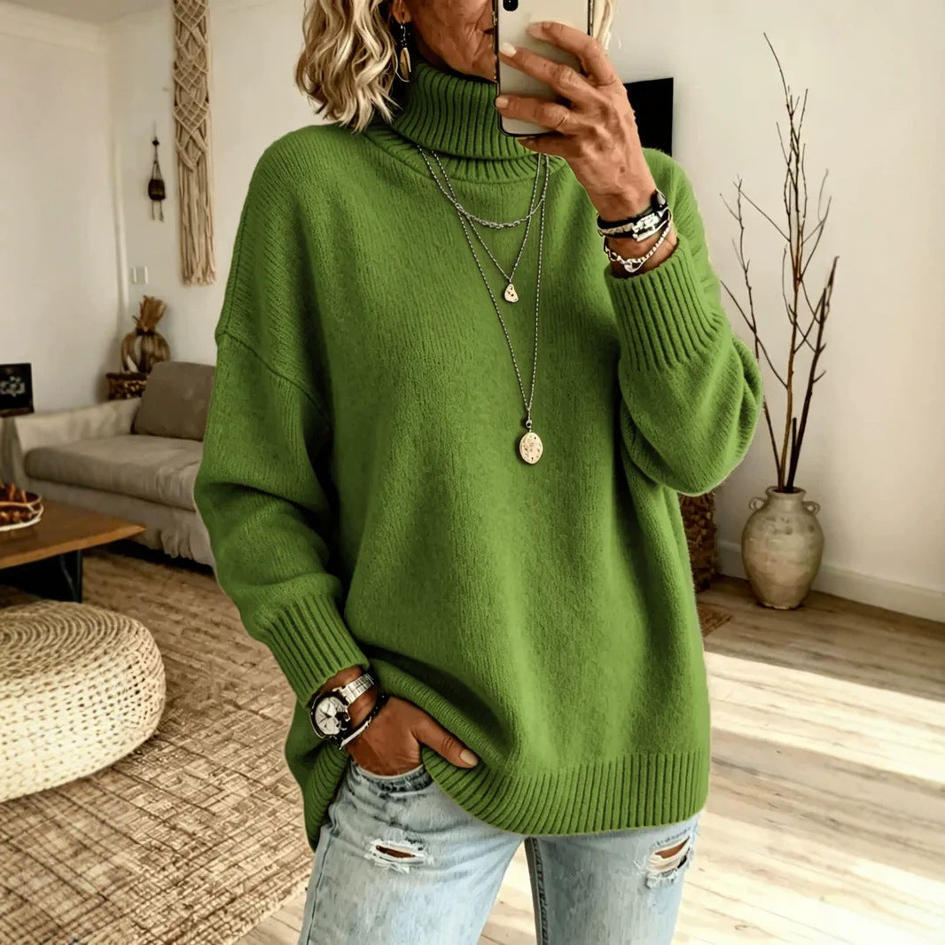 Women's Lazy Solid Color Elegant Split Loose Clothing