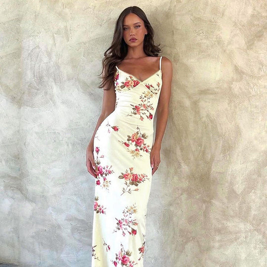 Fit Long Dress Summer Vacation Style Dresses