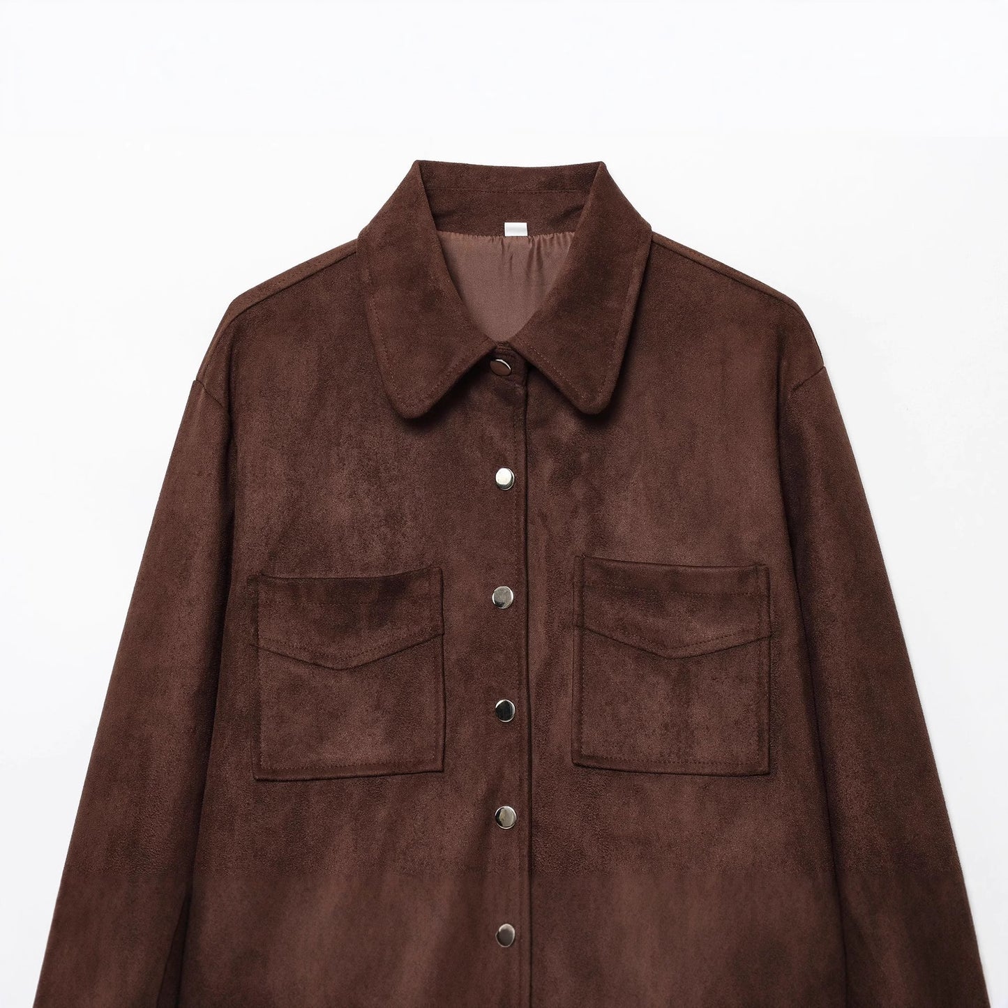 Women's Elegant Fashion Casual Suede Textured Coats