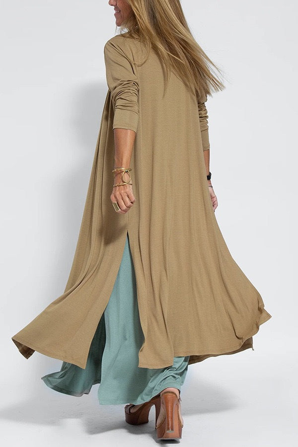 Women's Solid Color Pullover Dress Set Dresses