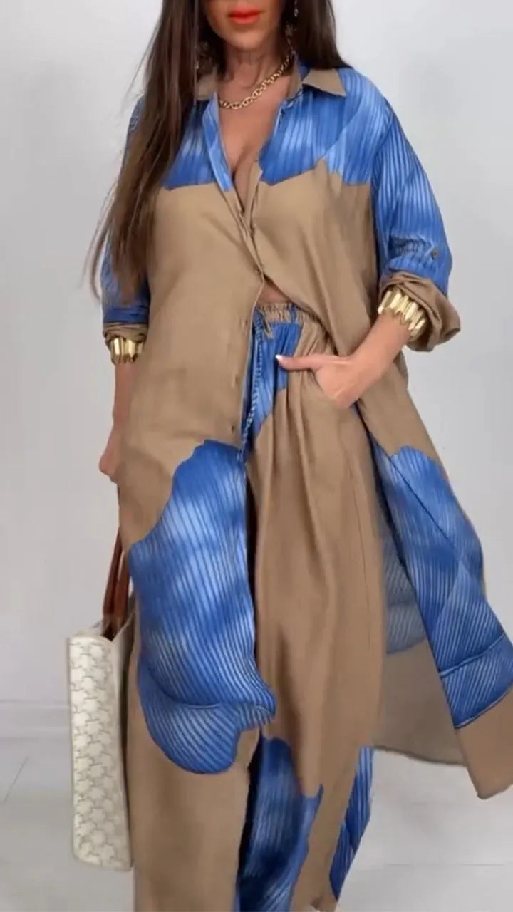 Women's Stylish Attractive Printed Commute Leisure Suits