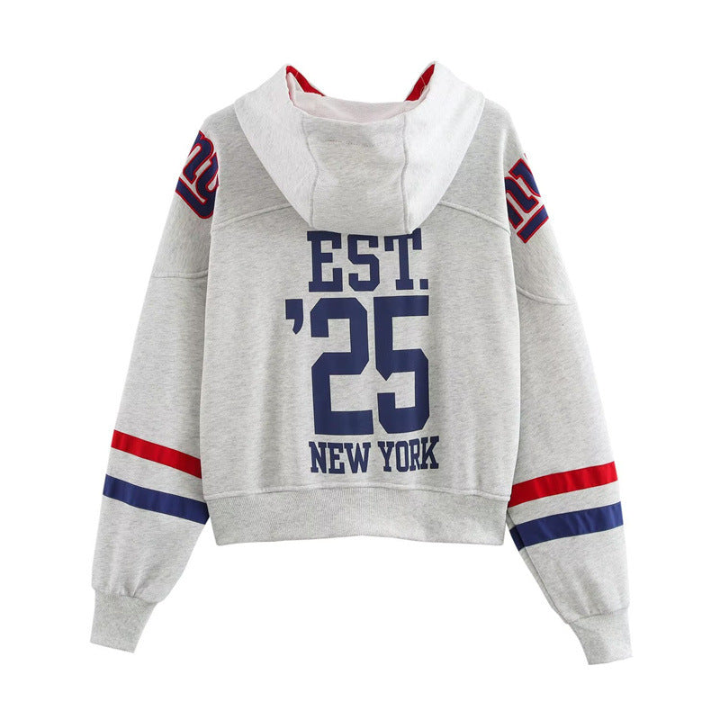 Women's Fashion Casual Comfortable Printed Hooded Cotton Suits