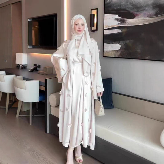 Women's Simple Elegant Graceful Long Sleeve Dress Dresses