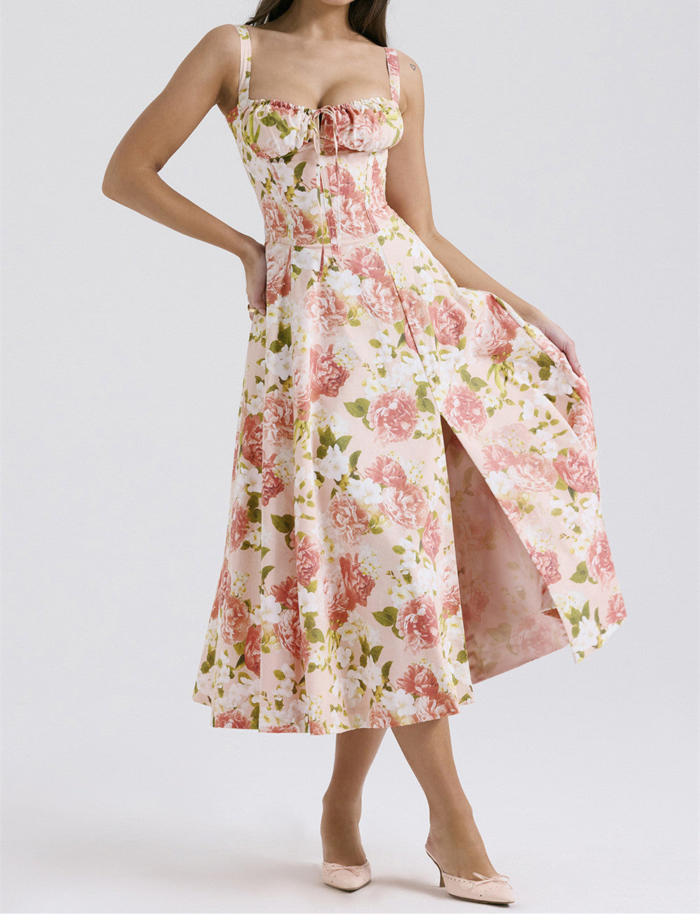 Women's Graceful Fashionable High-grade Suspenders Gentle Dress Dresses