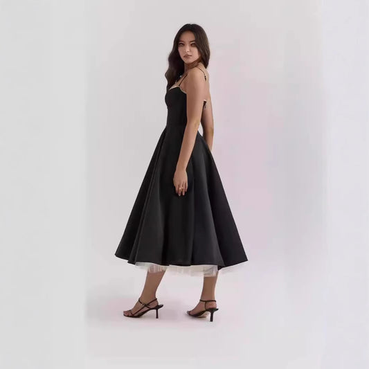 Women's Sexy Brace Sleeveless Dress Pettiskirt Maxi Dresses