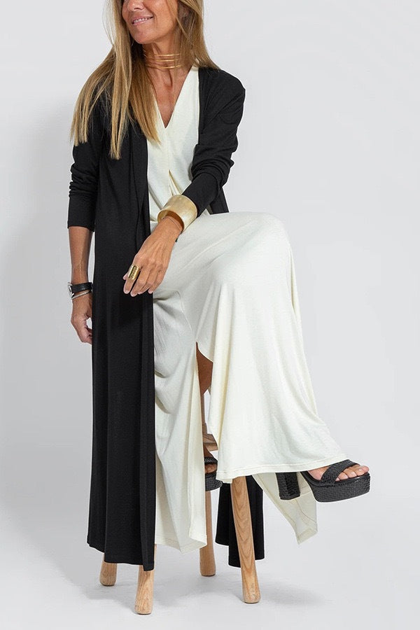 Women's Solid Color Pullover Dress Set Dresses