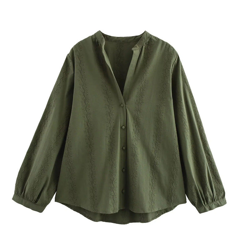 Women's Shirt Long Fashion Loose Casual Slimming Blouses