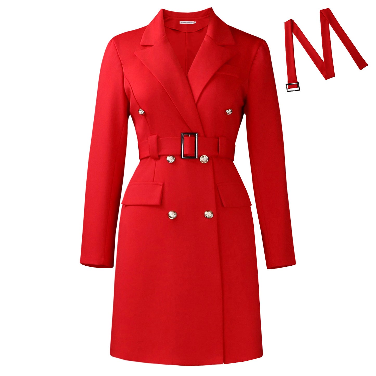 Long Sleeve Narrow Commuter Double Breasted Suits