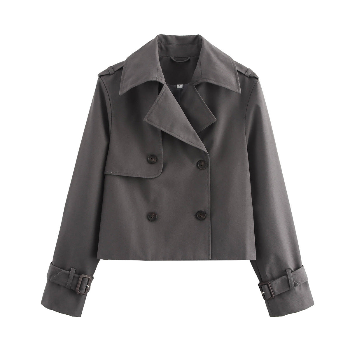 Autumn Four-color Double Row Ornament Loose Coats