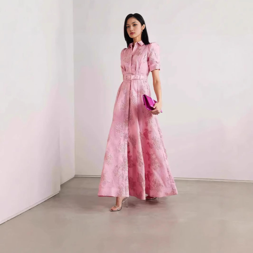 Summer Retro Graceful Fashionable Slim Fit Dresses