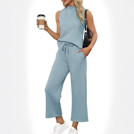 Women's Cropped Wide Leg Summer For Tops