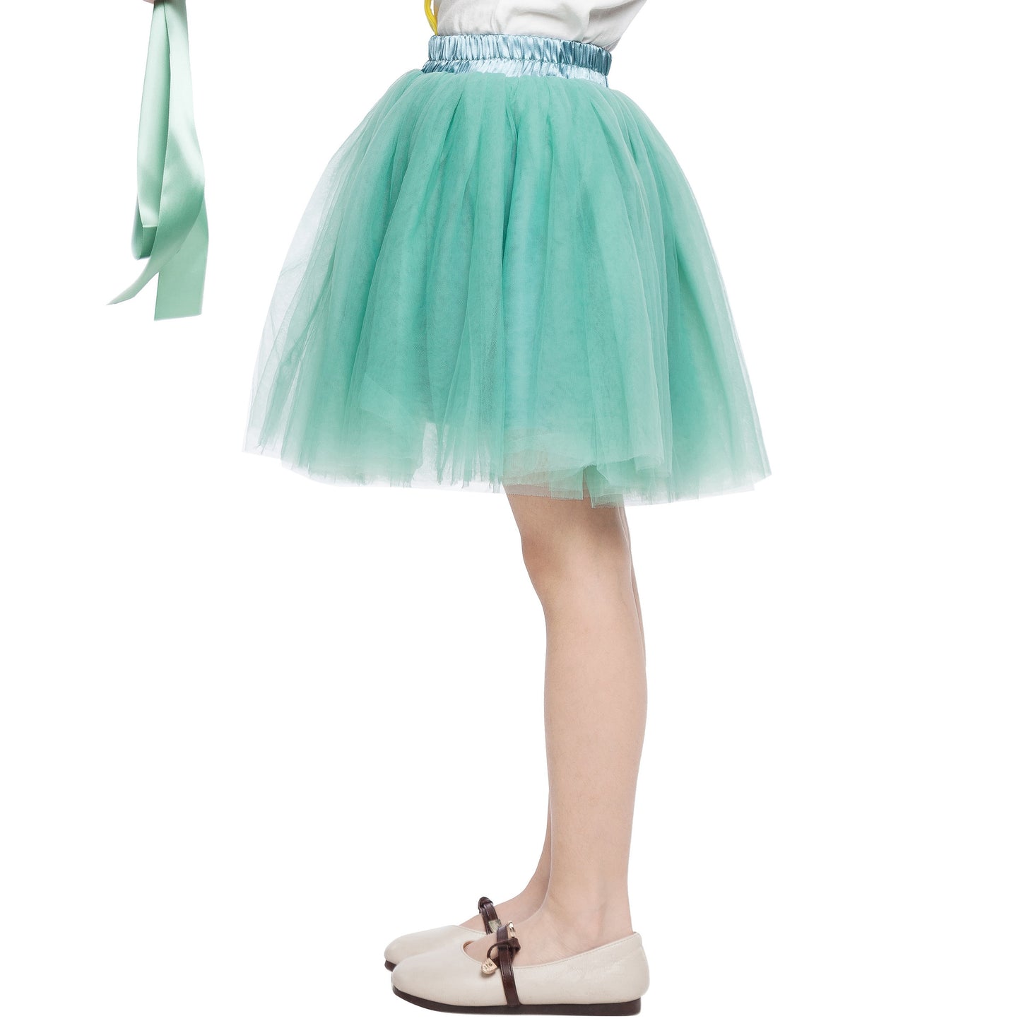 Women's & Children's & Tulle Pettiskirt Flower Dress Skirts