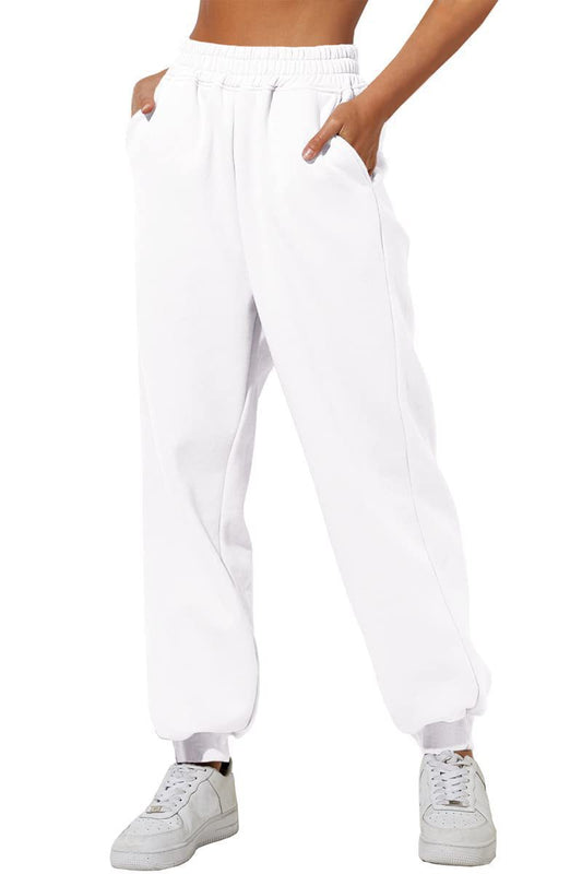 Women's High Waist Loose Track Comfortable Jogger Pants