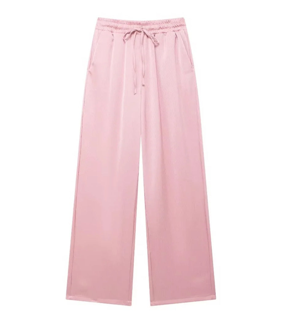 Women's Versatile Unique Ruffled Casual Trousers Suits