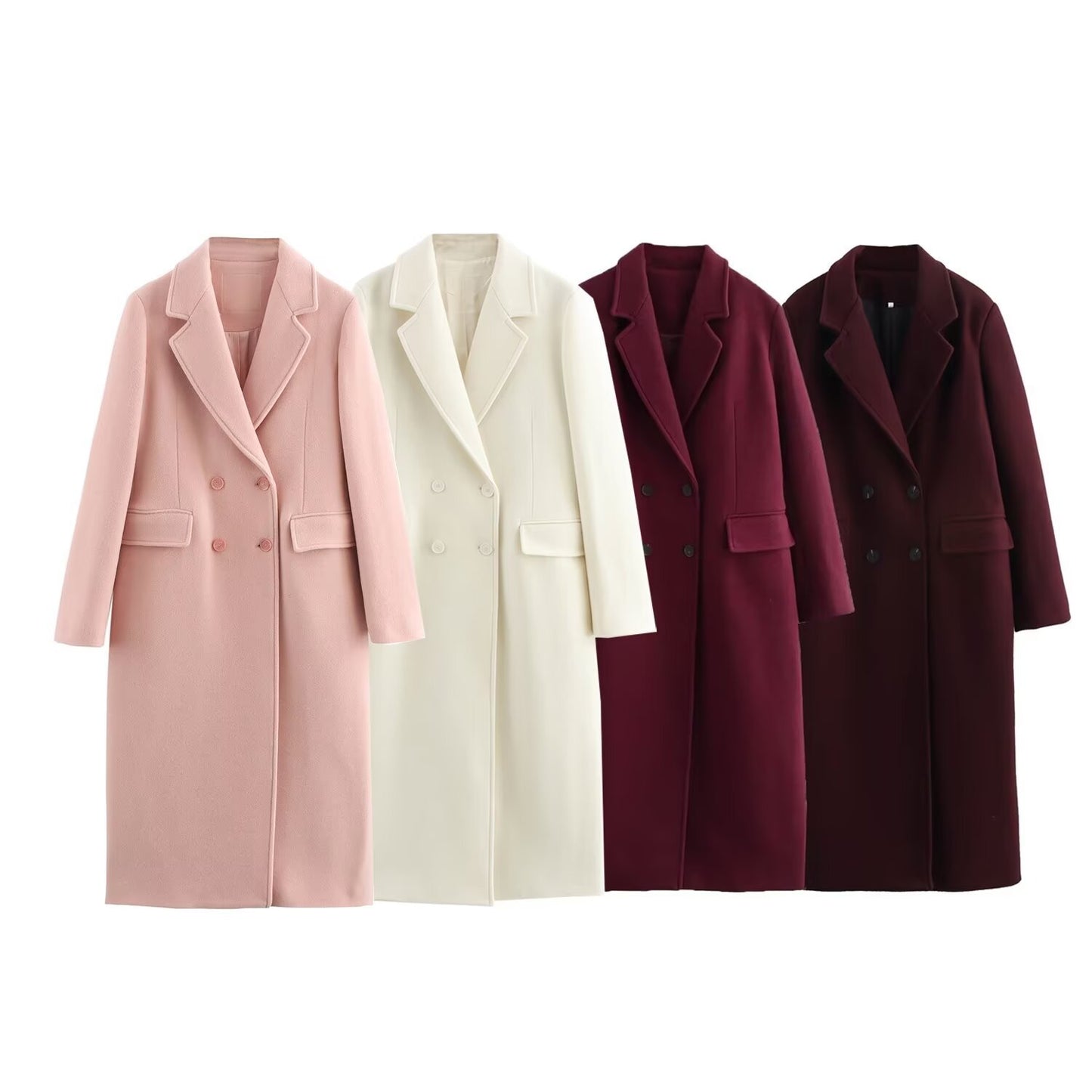 Women's Innovative Elegant Loose Slimming Blended Coats