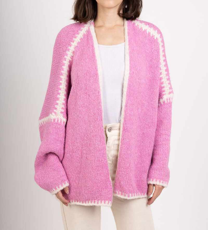 Women's Outer Wear Knitted Loose College Style Cardigans