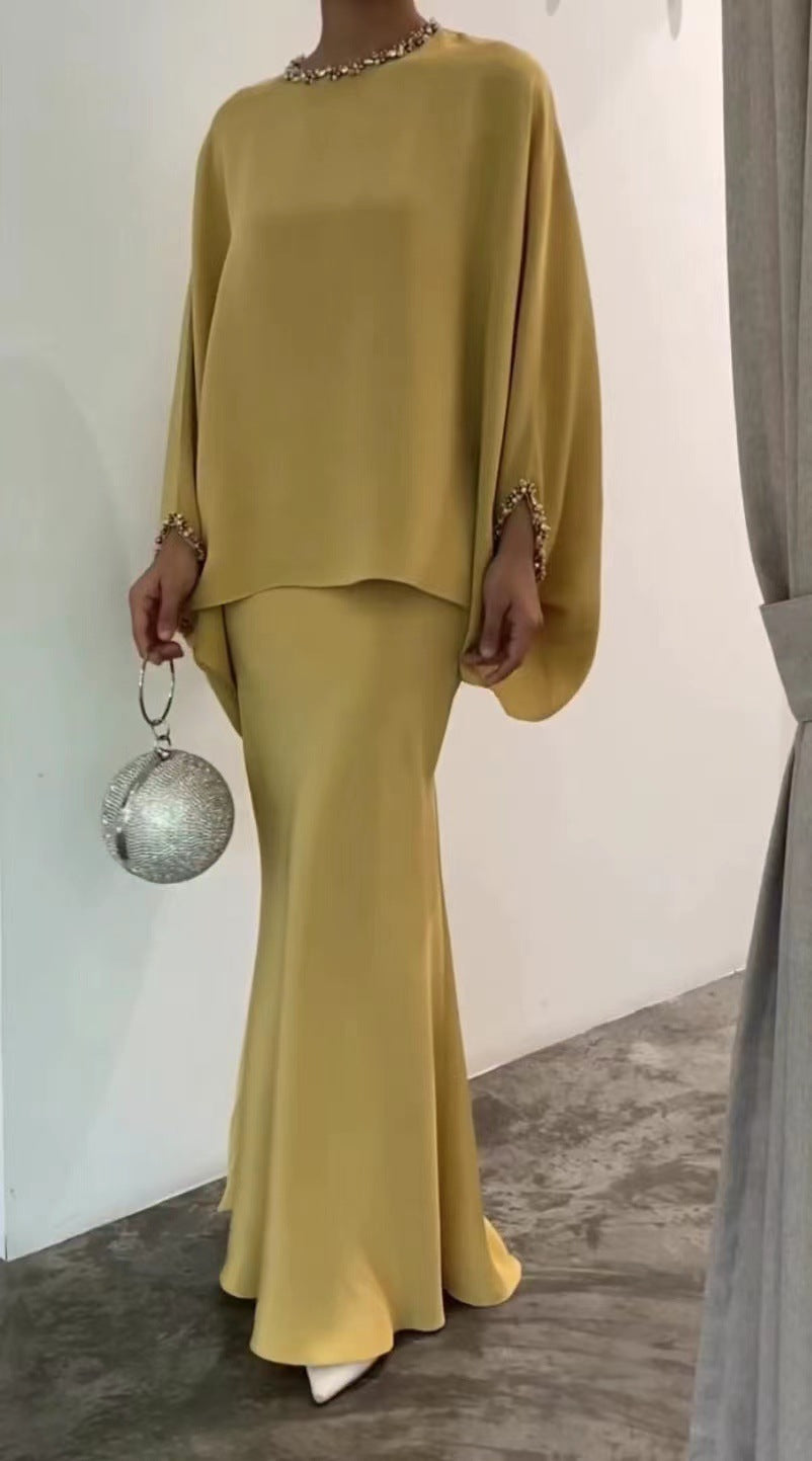 Classic Comfortable Charming Pearl Mop Dress Suits