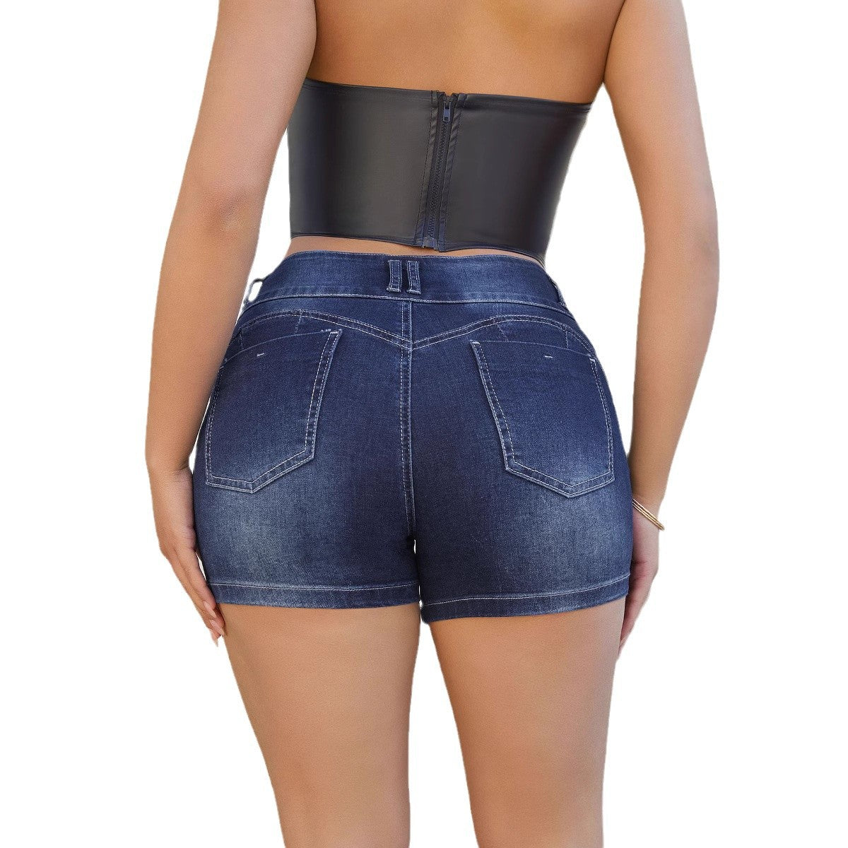Women's Stretch Hip Lift High Waist Denim Jeans