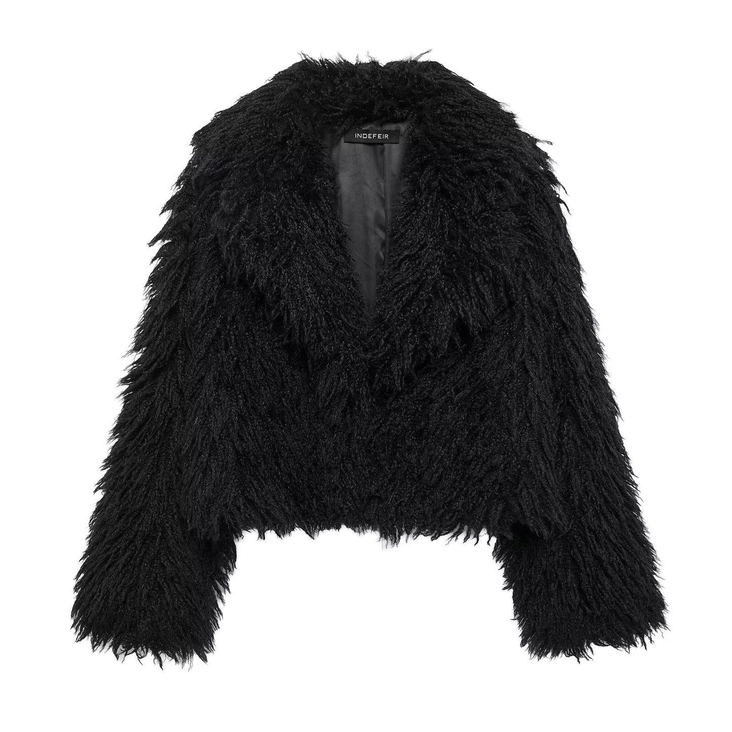 Women's Winter Fashionable Elegant Artificial Fur Coats
