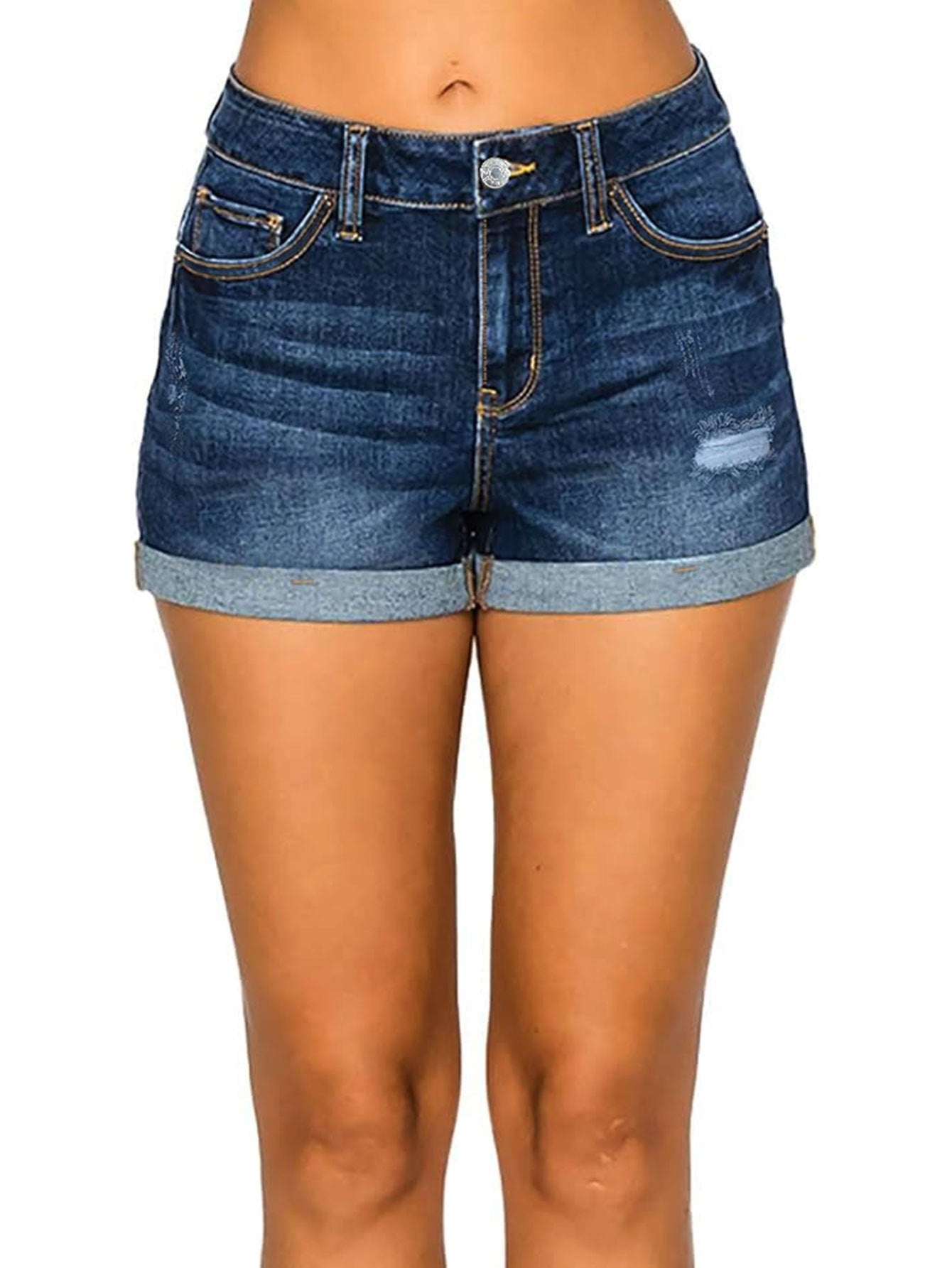 Women's Summer Fashion Wear Stretch High Waist Jeans