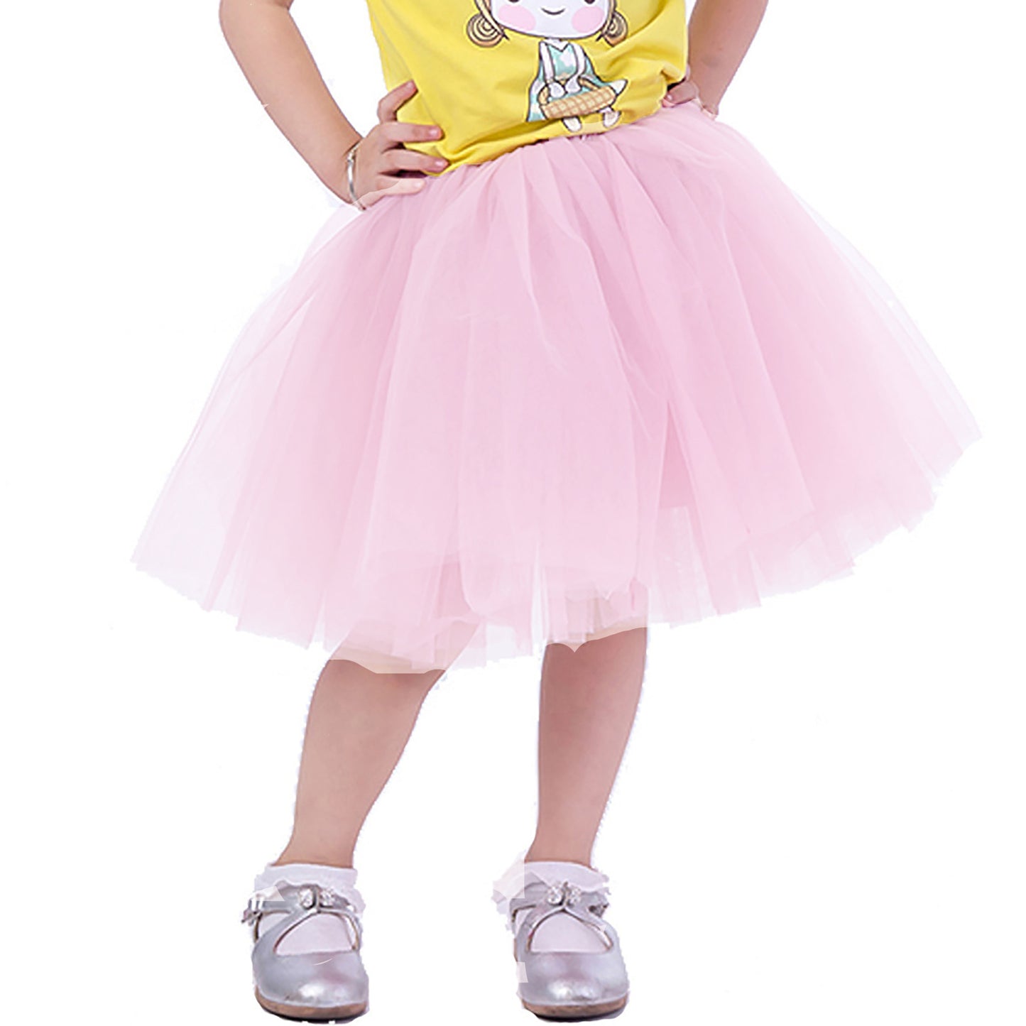 Women's & Children's & Tulle Pettiskirt Flower Dress Skirts