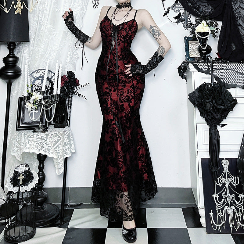 Women's Suspender Dress Autumn Versatile Personality Sexy Dresses
