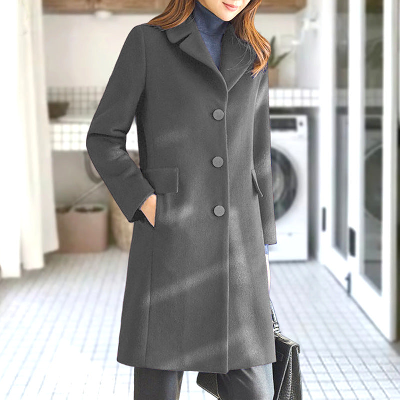 Women's Slouchy Fashion Innovative Pretty Woolen Coats