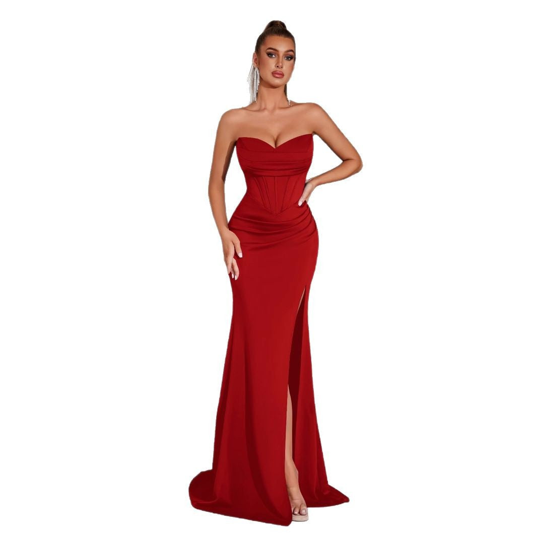Women's Fashion Wear Large Swing Tube Sexy Dress