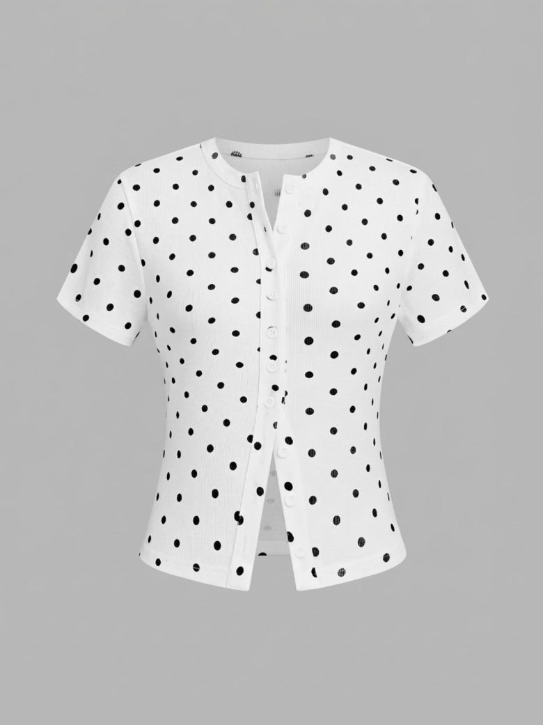 Women's Sleeve Knitted Slim Fit Slimming Round Women's Sweater