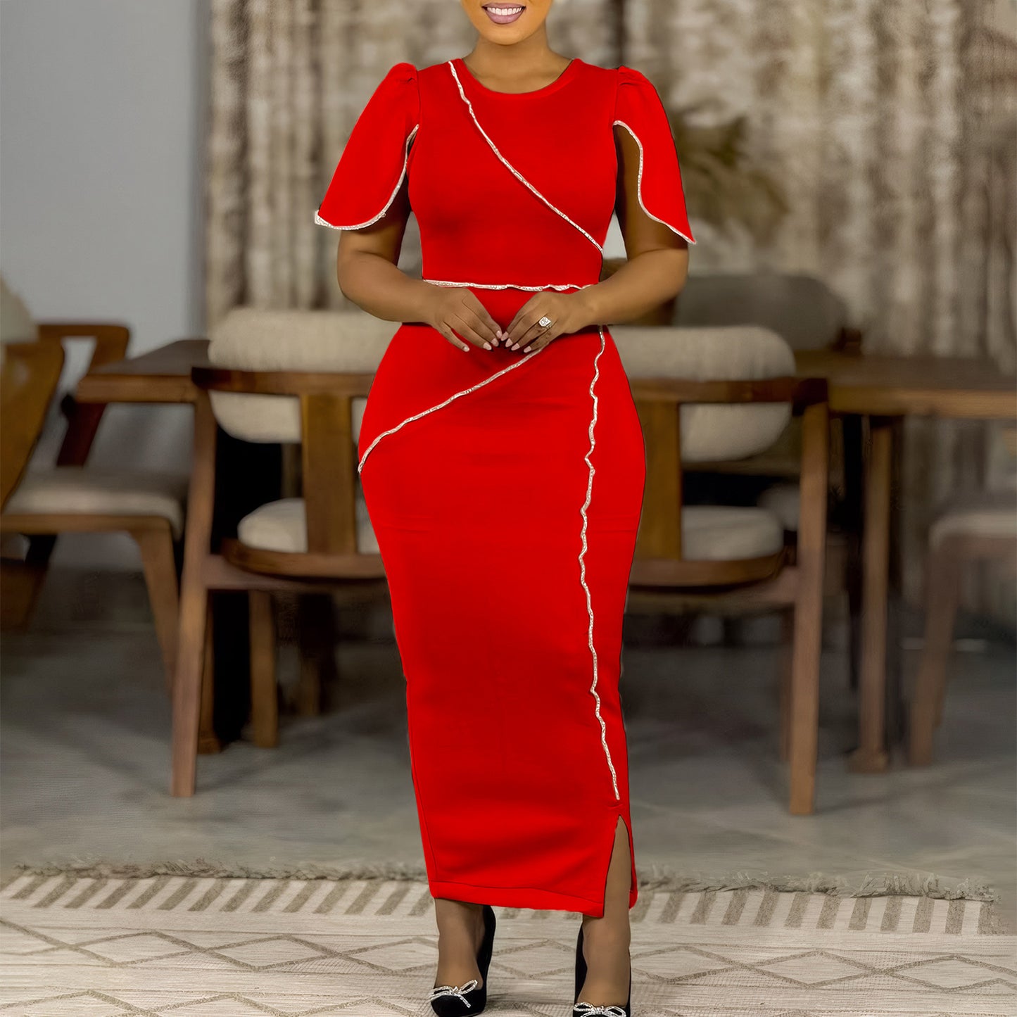 Women's Summer Fashionable Elegant Banquet Formal Long Dresses