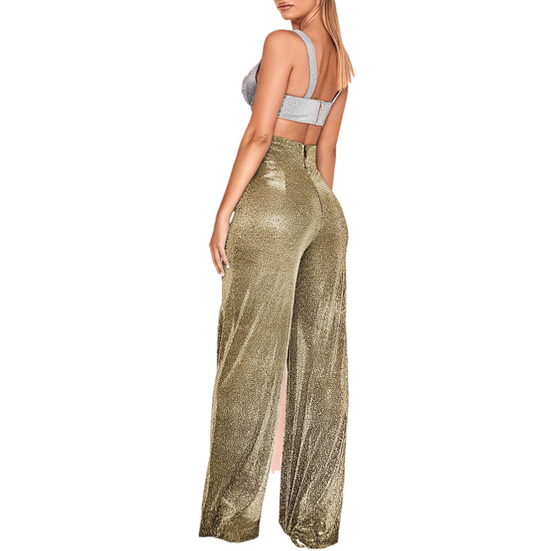 Women's Personality Street High Waist Hot Sier Pants