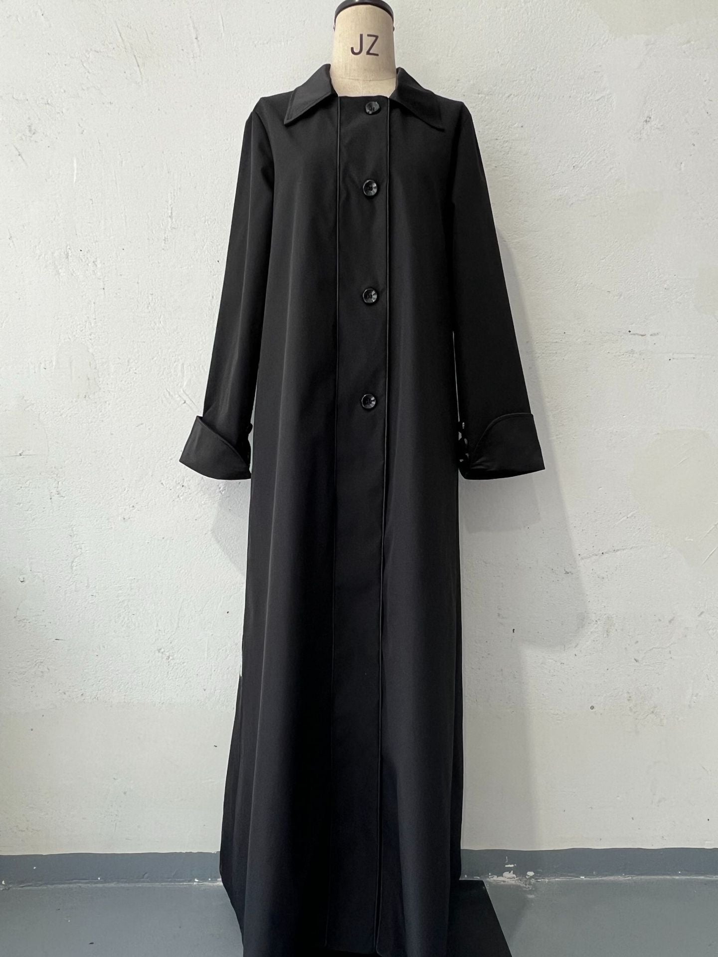 Women's British Retro Style Motorcycle Mid-length Coats