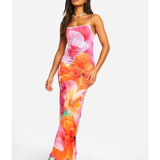 Women's Printing Summer High-grade Suspender French Dress Dresses