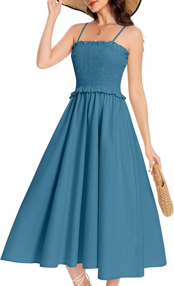 Women's French Style Vacation Elegant Strap Dress